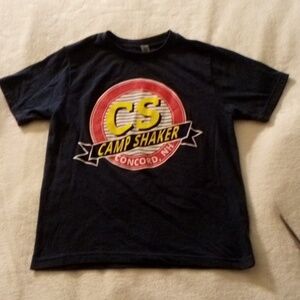 NEXT LEVEL BOYS SMALL CAMP SHAKER CONCORD NH SHIRT 6/7